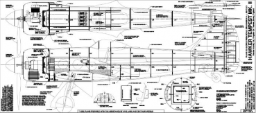 HawkerTempest || 1/4.5 Bauplan